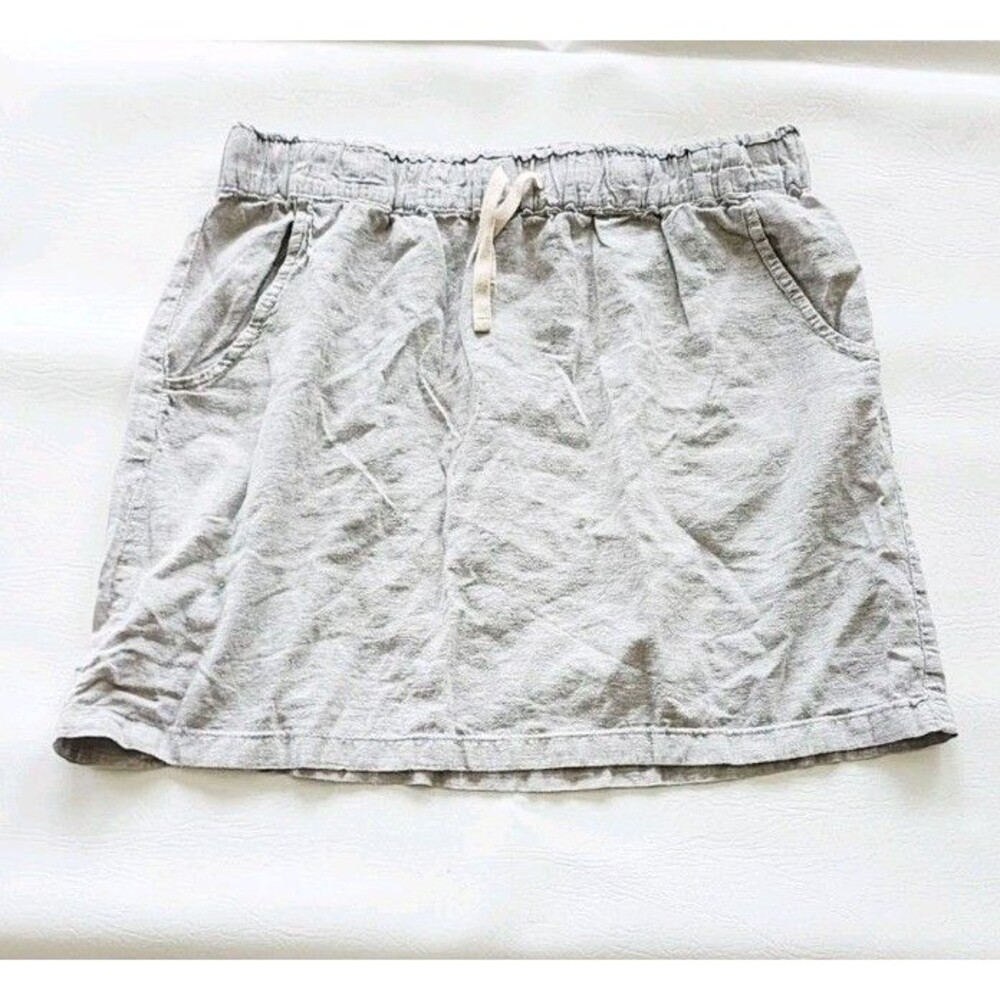 Patagonia Island Hemp Beach Mini Skirt Gray XSize
